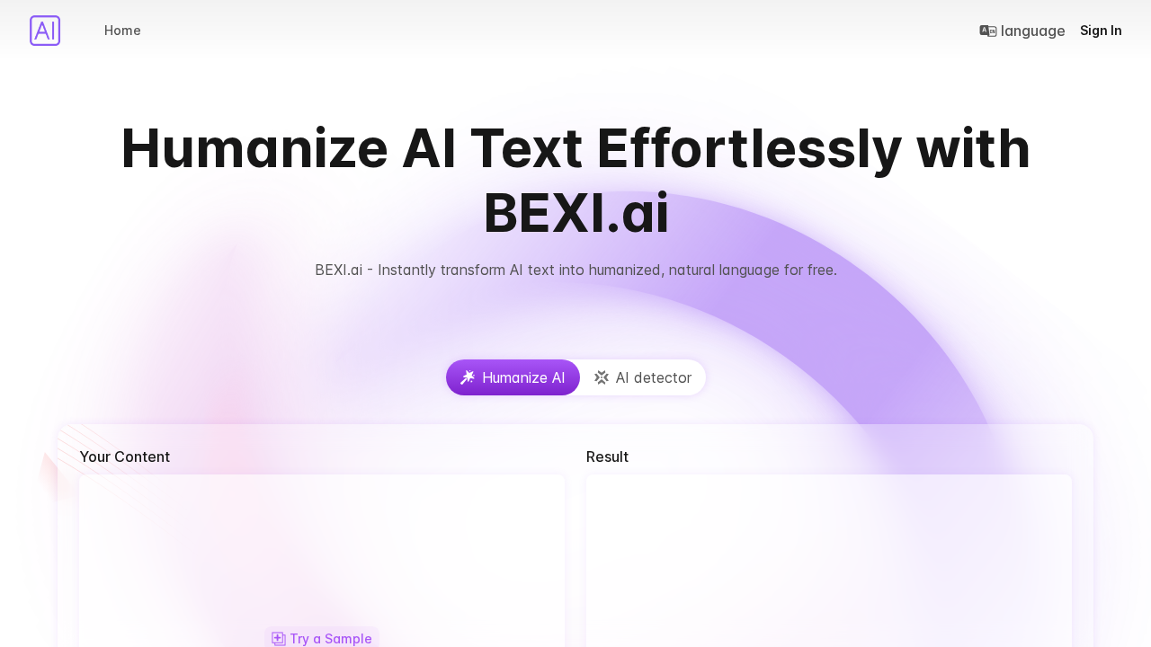 BEXI.ai screenshot
