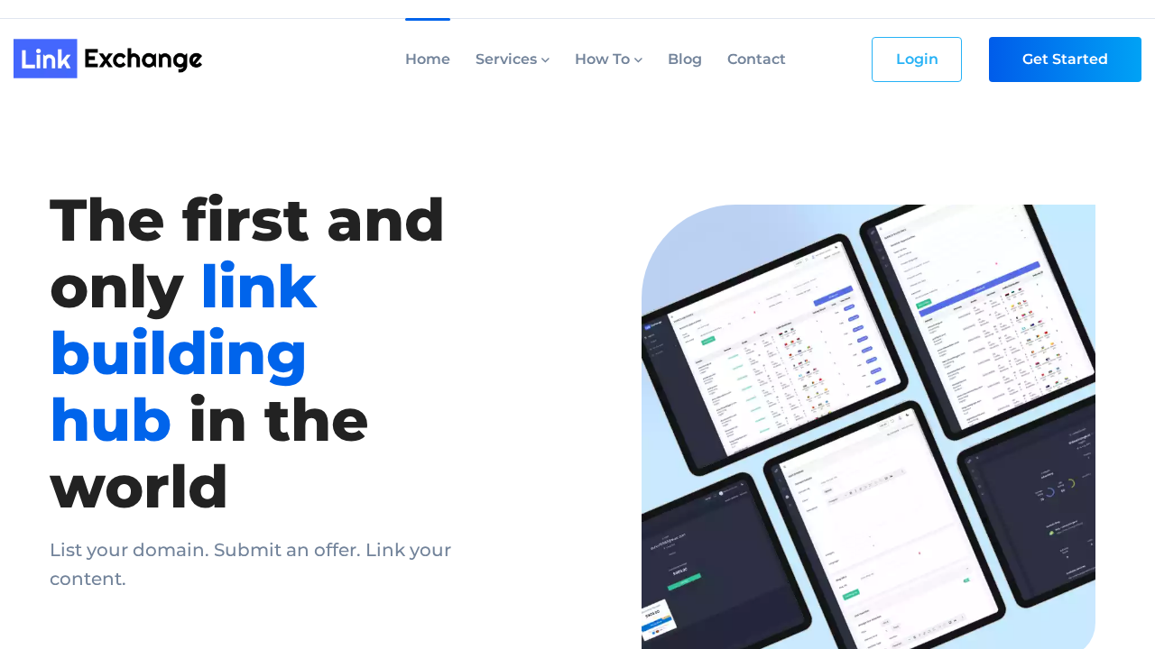 LinkExchange.ai screenshot