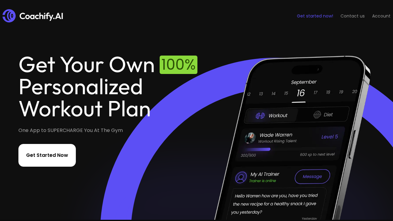 Coachify.ai screenshot