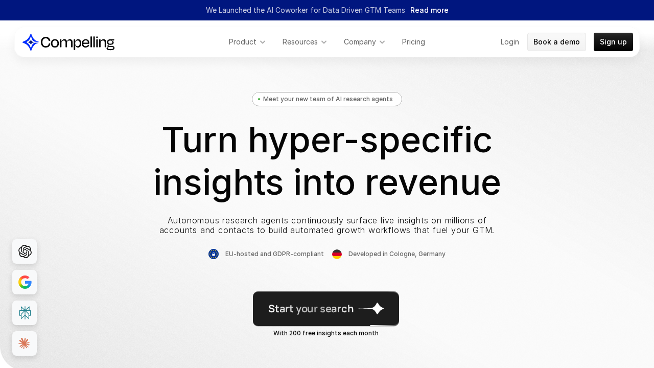 compelling.ai screenshot