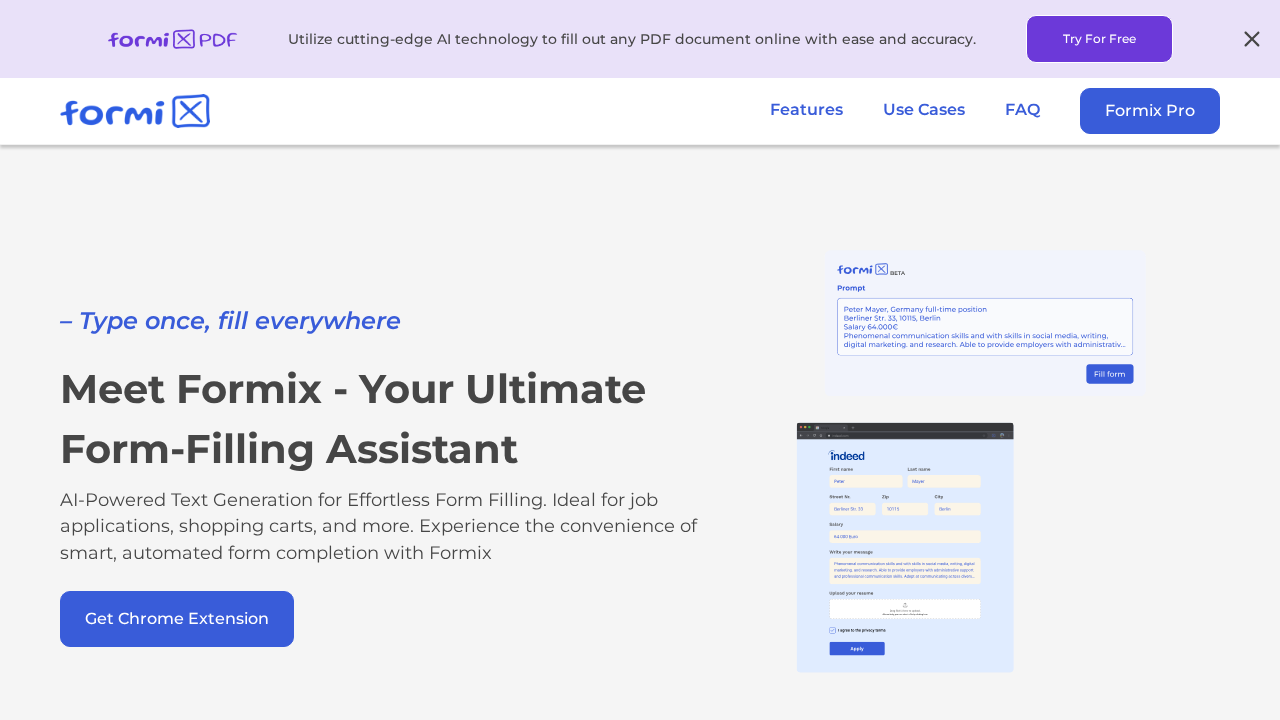 Formix.ai screenshot