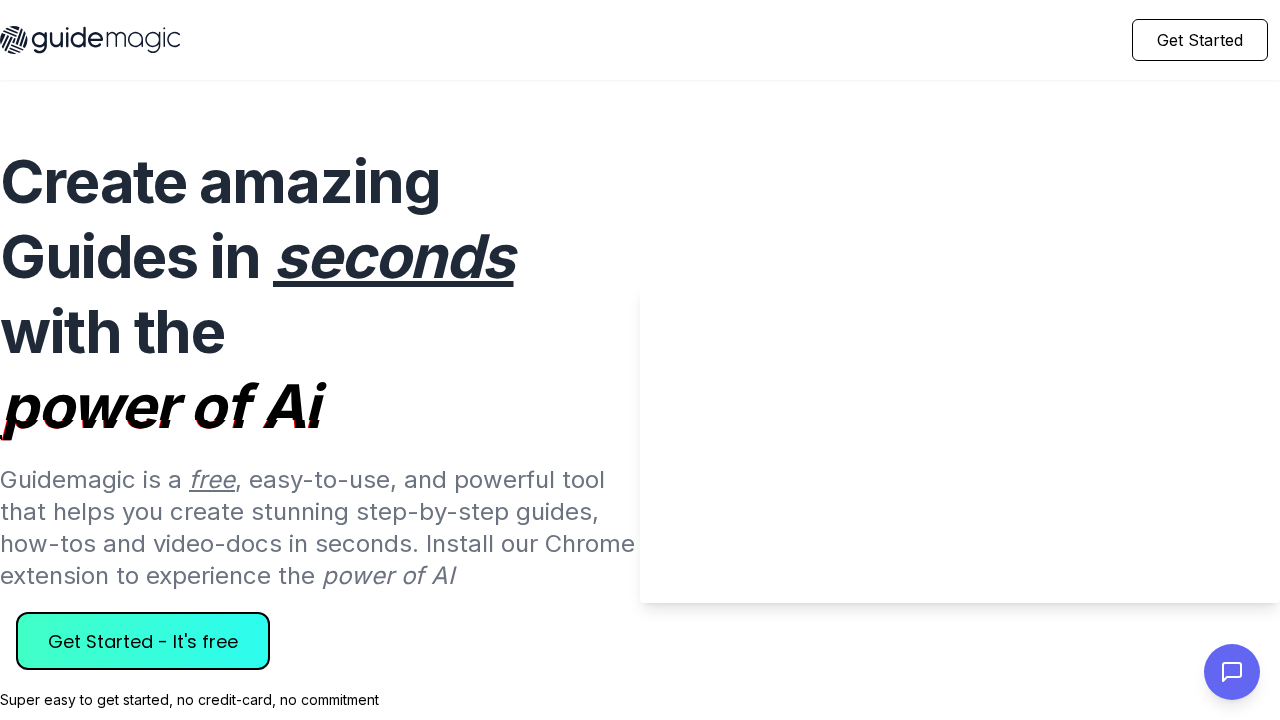 GuideMagic.ai screenshot
