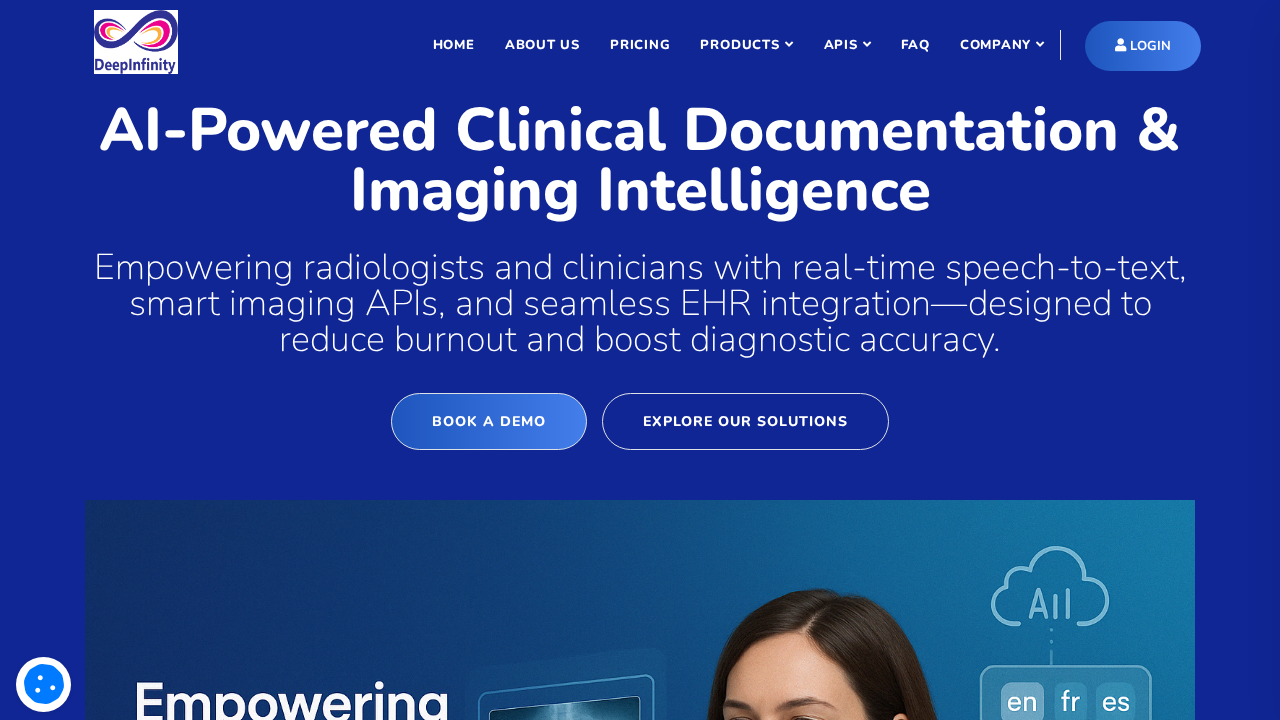 DeepInfinity.ai screenshot