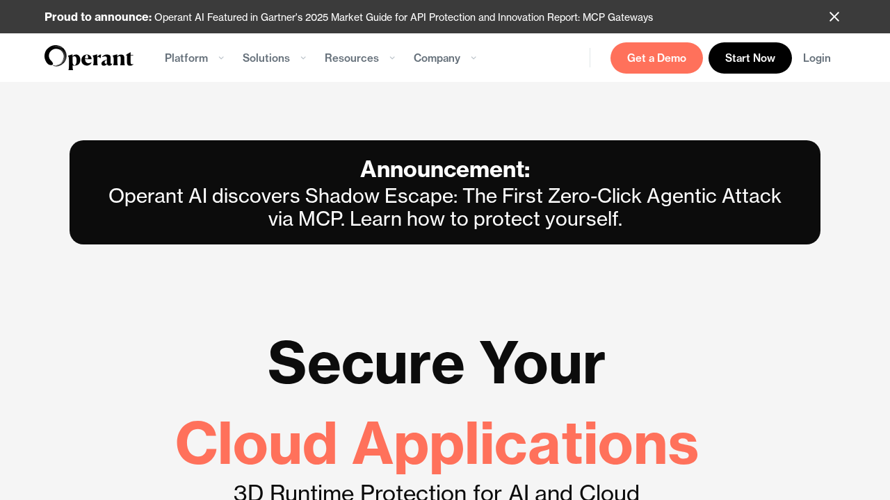 Operant.ai screenshot