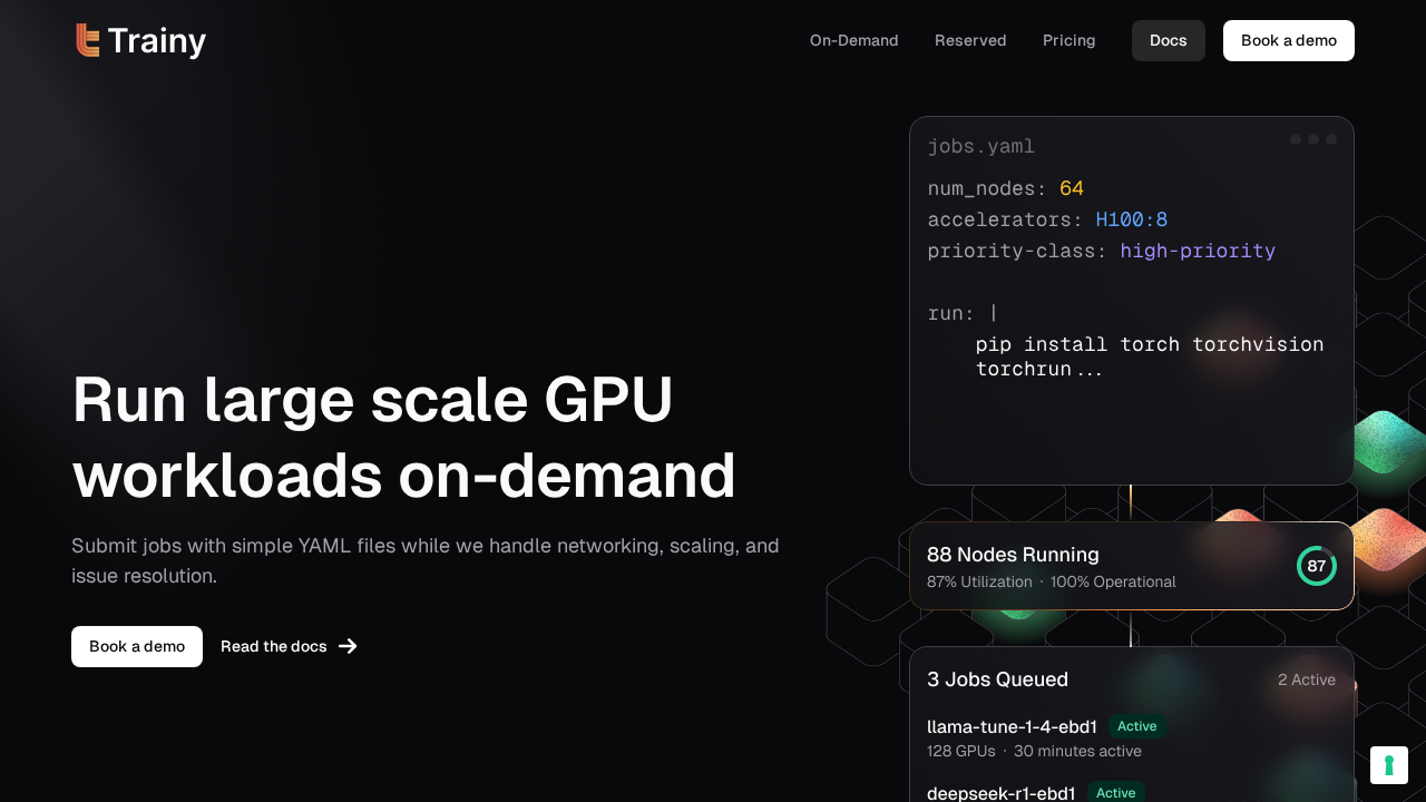 trainy.ai screenshot