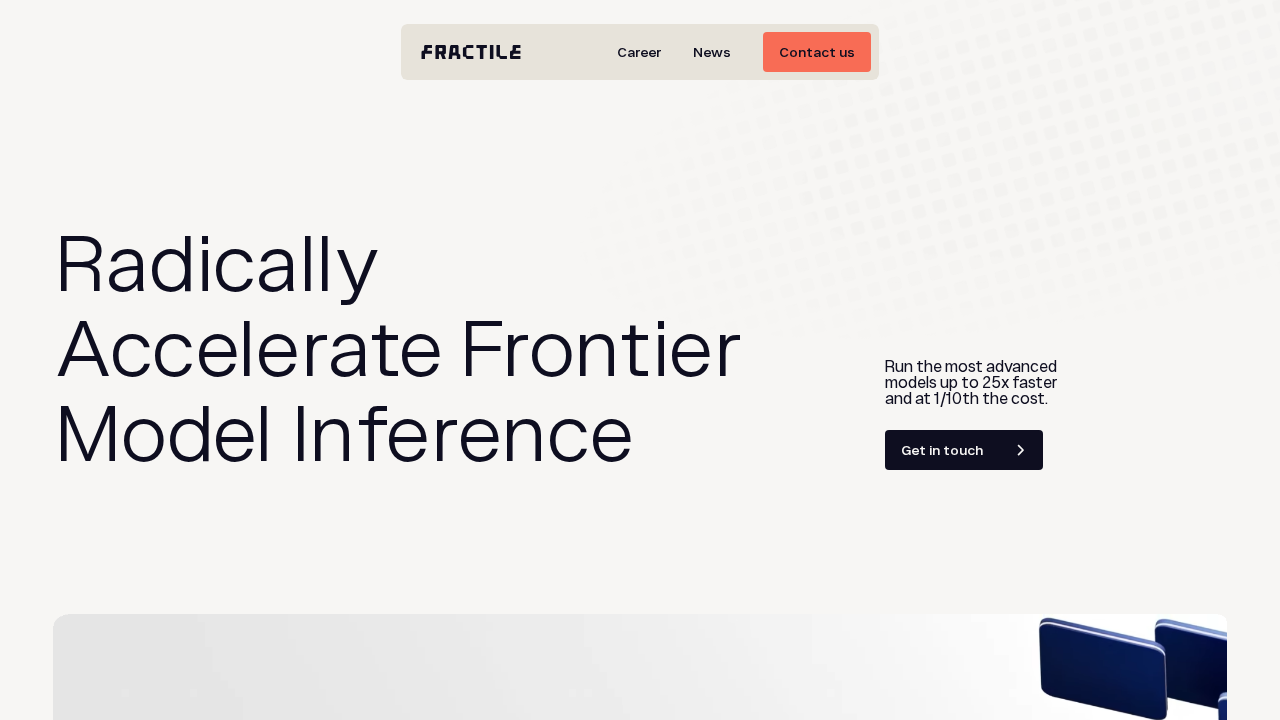 Fractile.ai screenshot