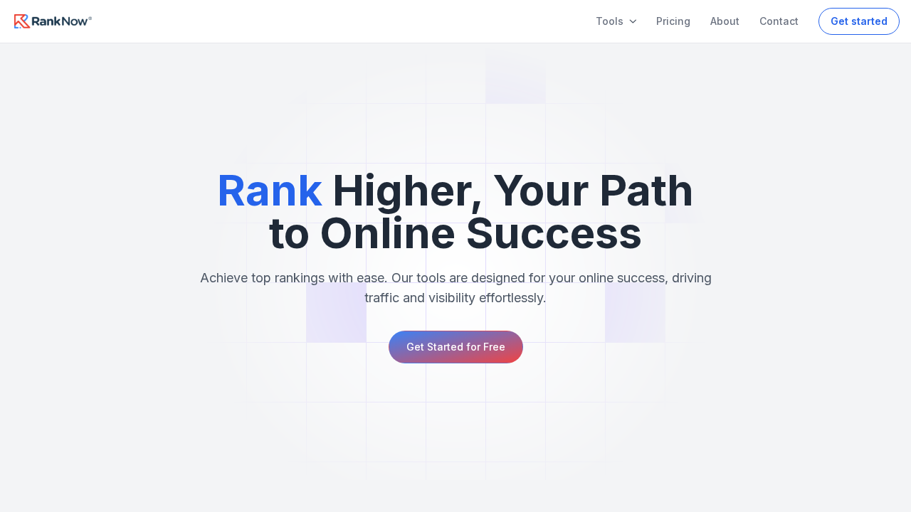 ranknow.ai screenshot