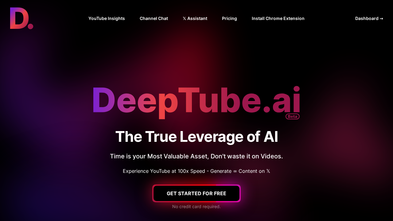 DeepTube.ai screenshot
