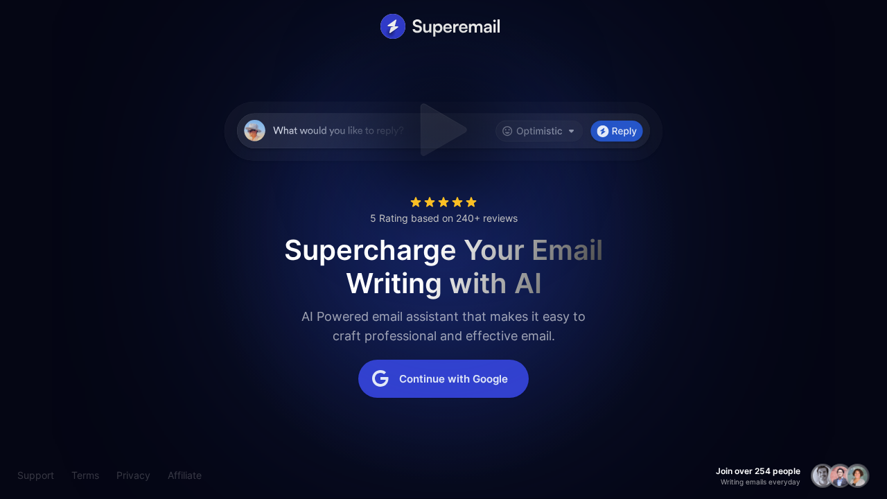 Superemail.ai screenshot