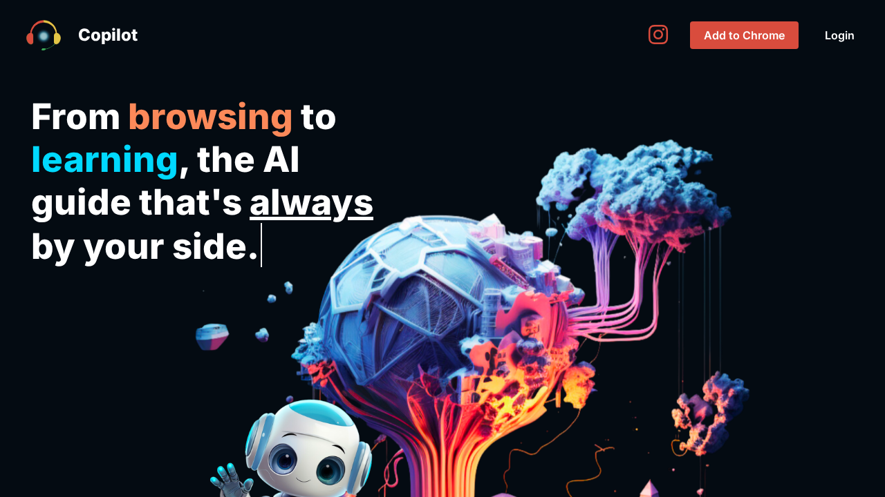 Chrome Copilot screenshot