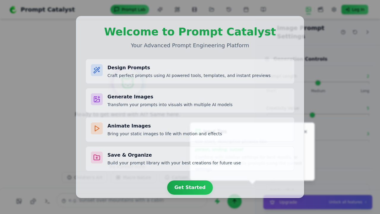 Prompt Catalyst screenshot