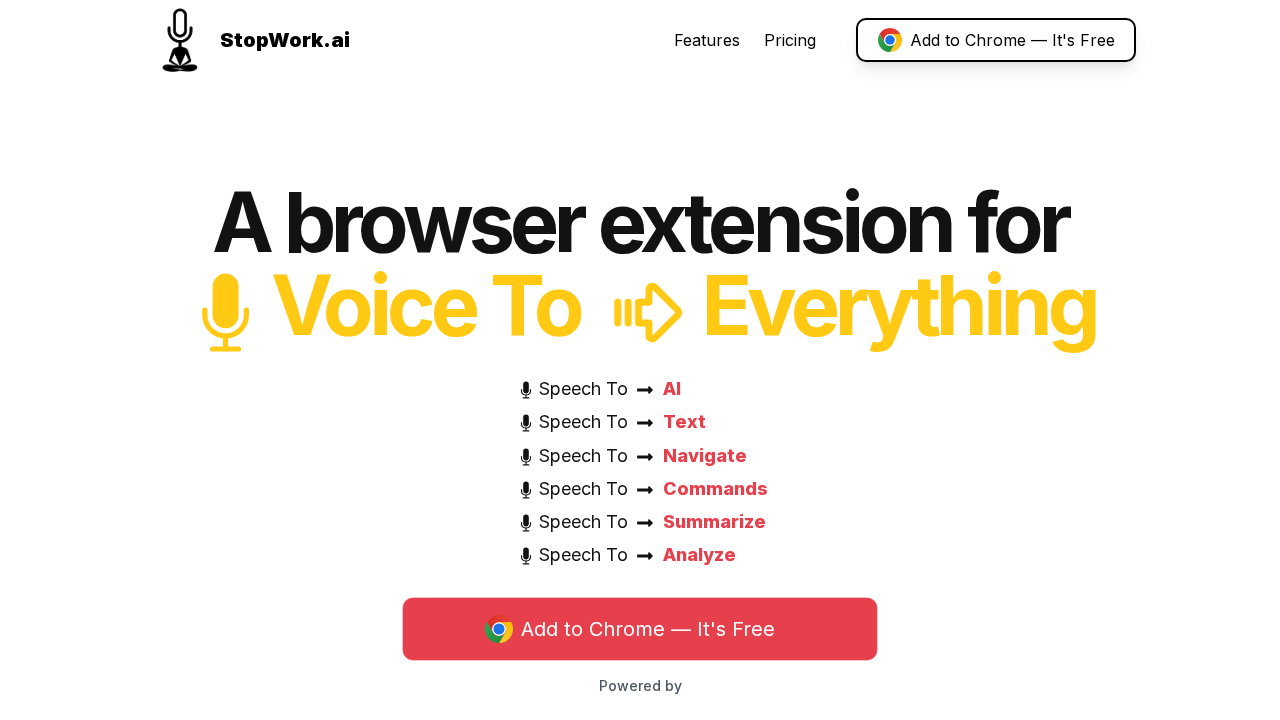 StopWork.ai screenshot