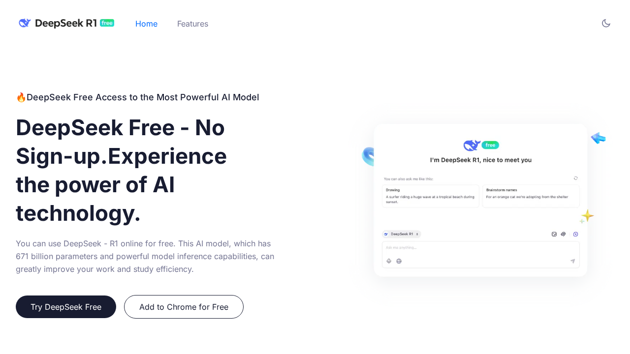 DeepSeek Free screenshot