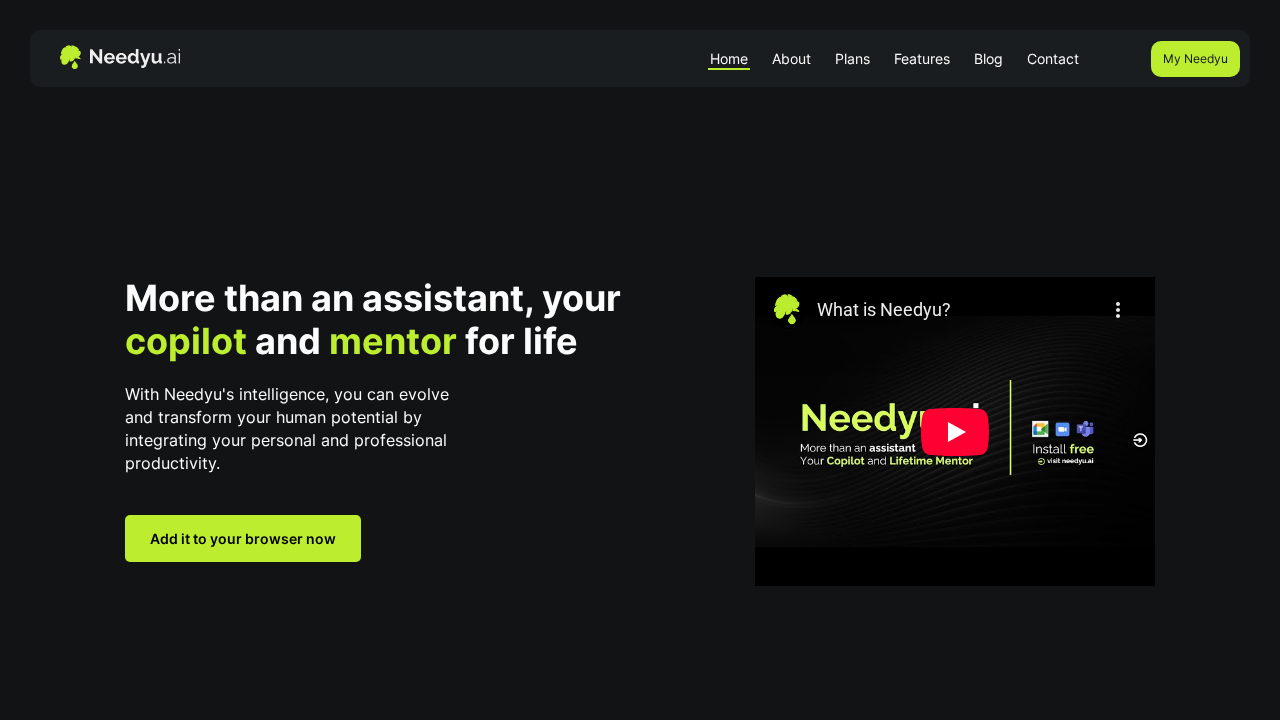 Needyu.ai screenshot