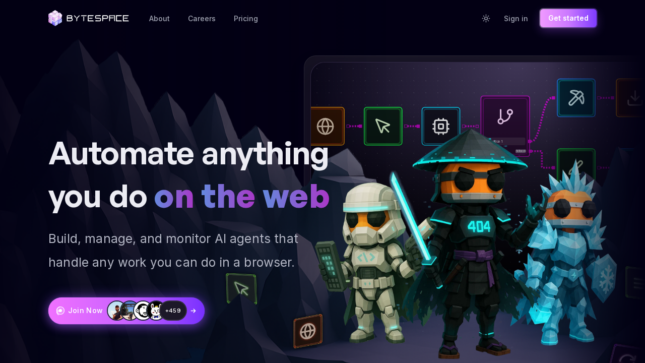 Bytespace.ai screenshot