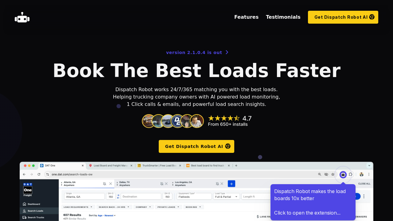 Dispatch Robot AI screenshot