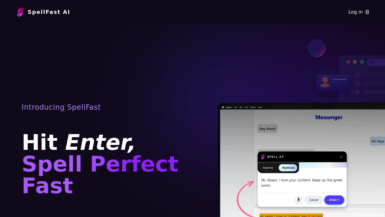 SpellFast AI screenshot