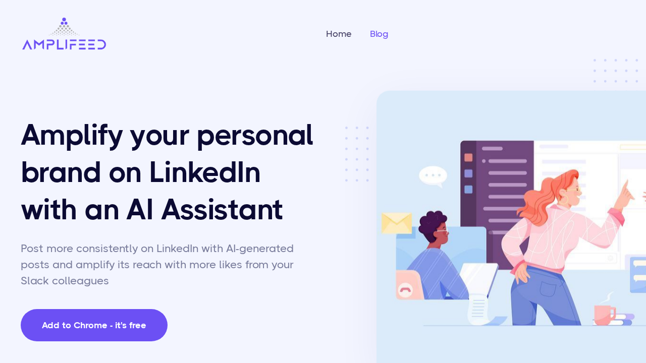amplifeed.ai screenshot