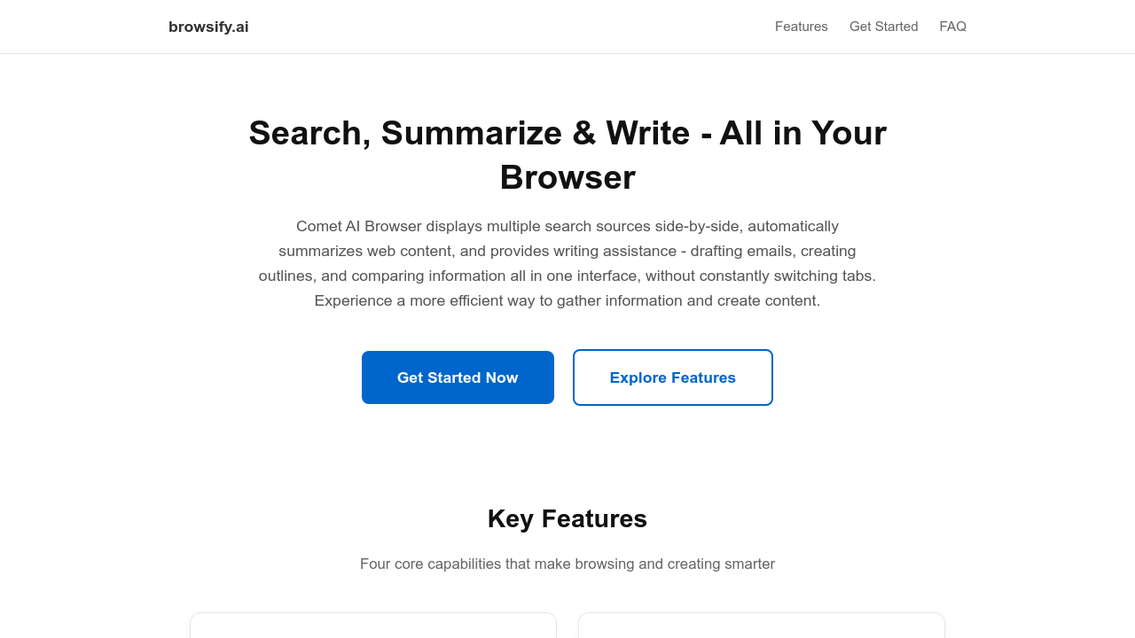 Browsify AI screenshot
