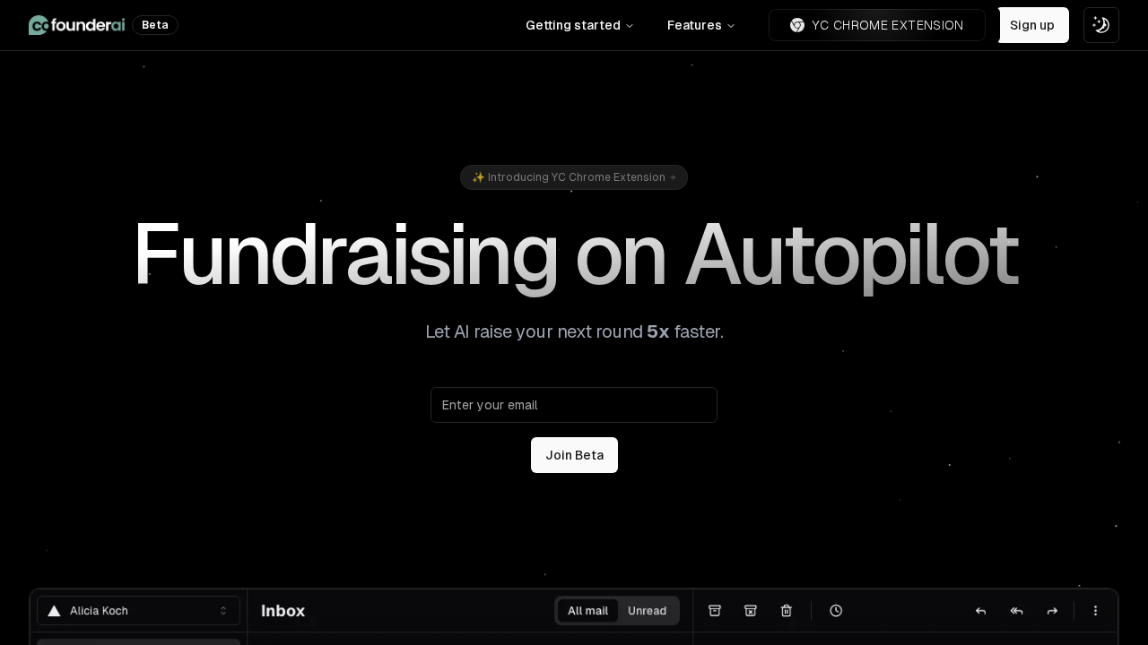 CoFounder AI screenshot