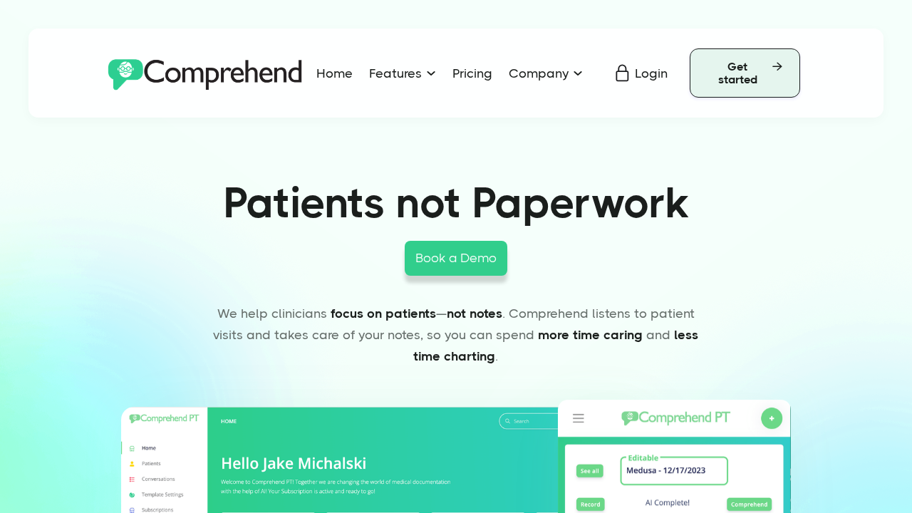 Comprehendpt.ai screenshot
