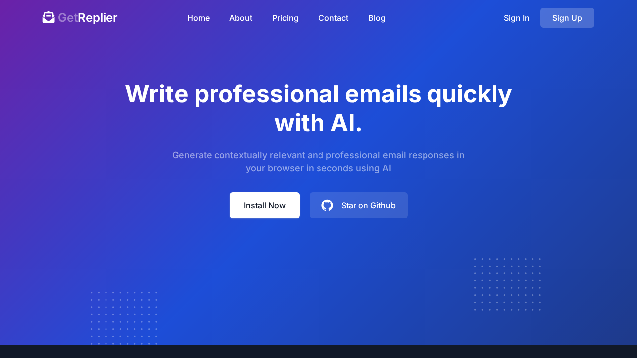 GetReplier.ai screenshot
