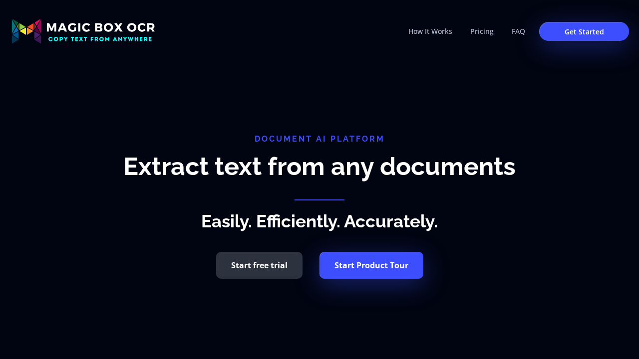 Magic OCR screenshot
