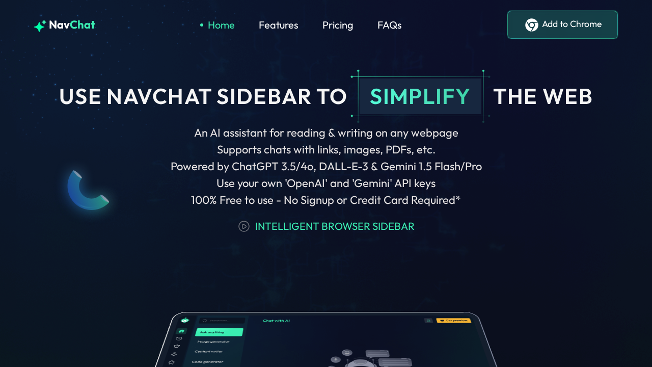 NavChat.ai screenshot