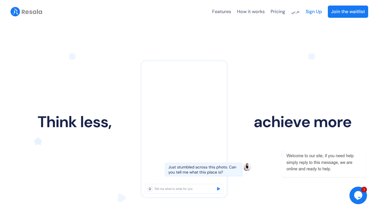 Resala.ai screenshot