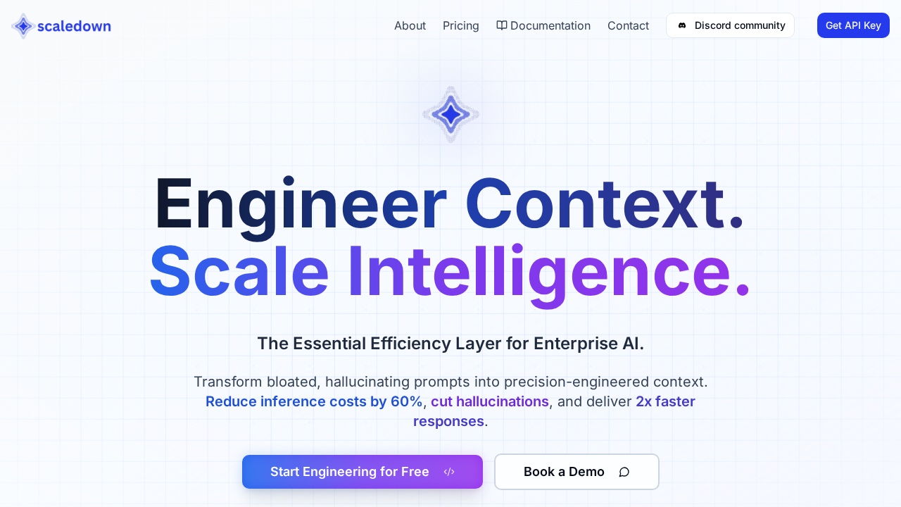 Scaledown.ai screenshot