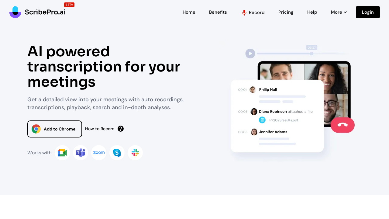 ScribePro.ai screenshot