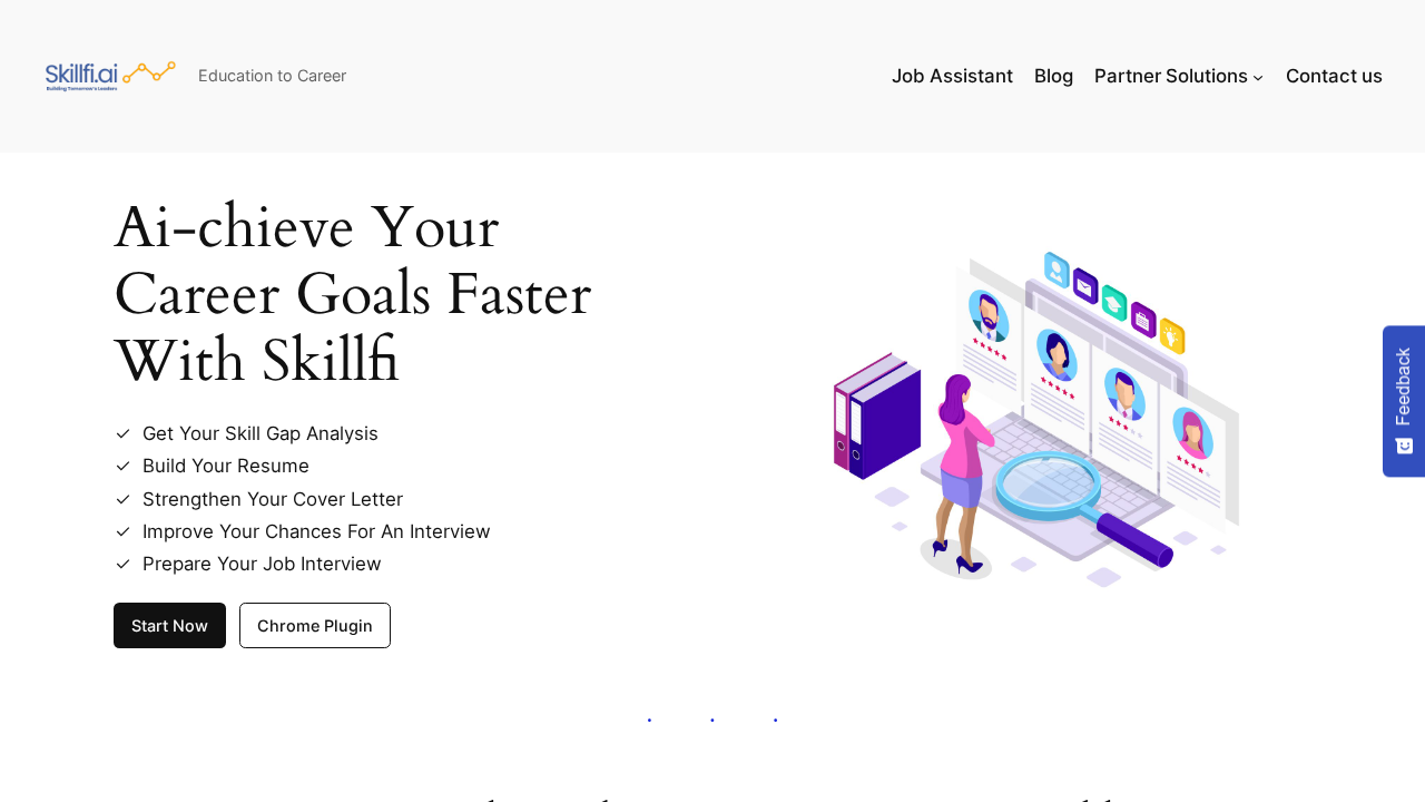 Skillfi.ai screenshot