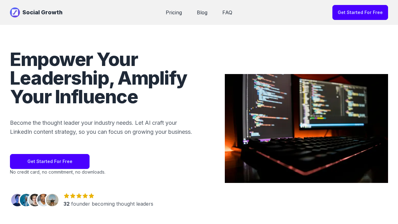 Social Growth screenshot