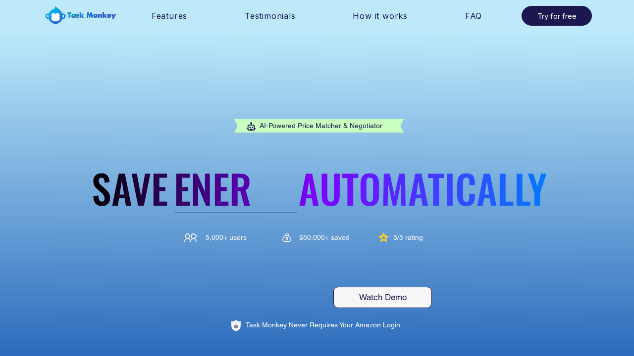 Task Monkey screenshot