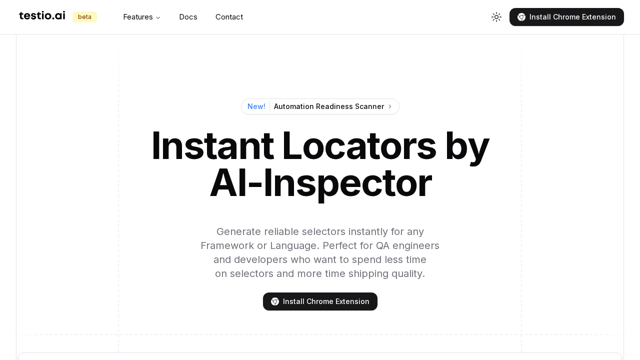 Testio.ai screenshot