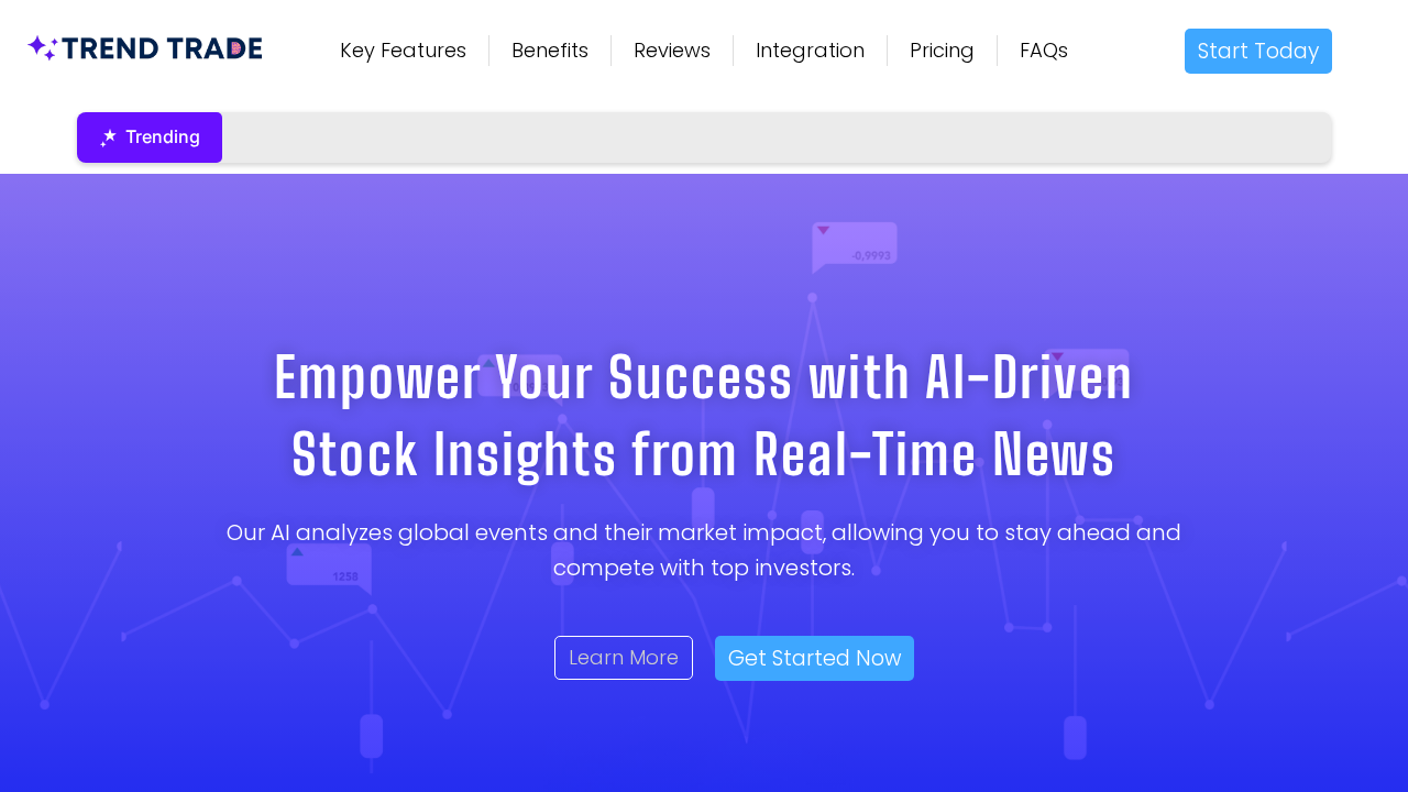 TrendTrade.ai screenshot