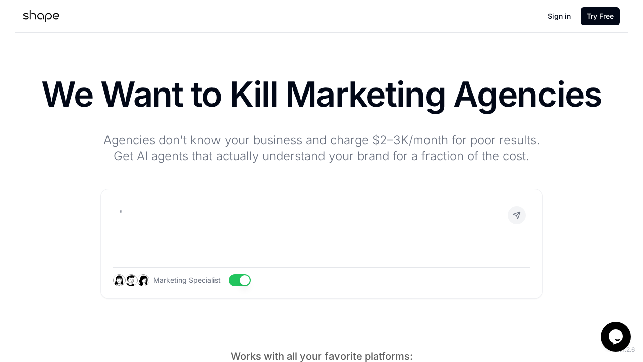 tryshape.ai screenshot