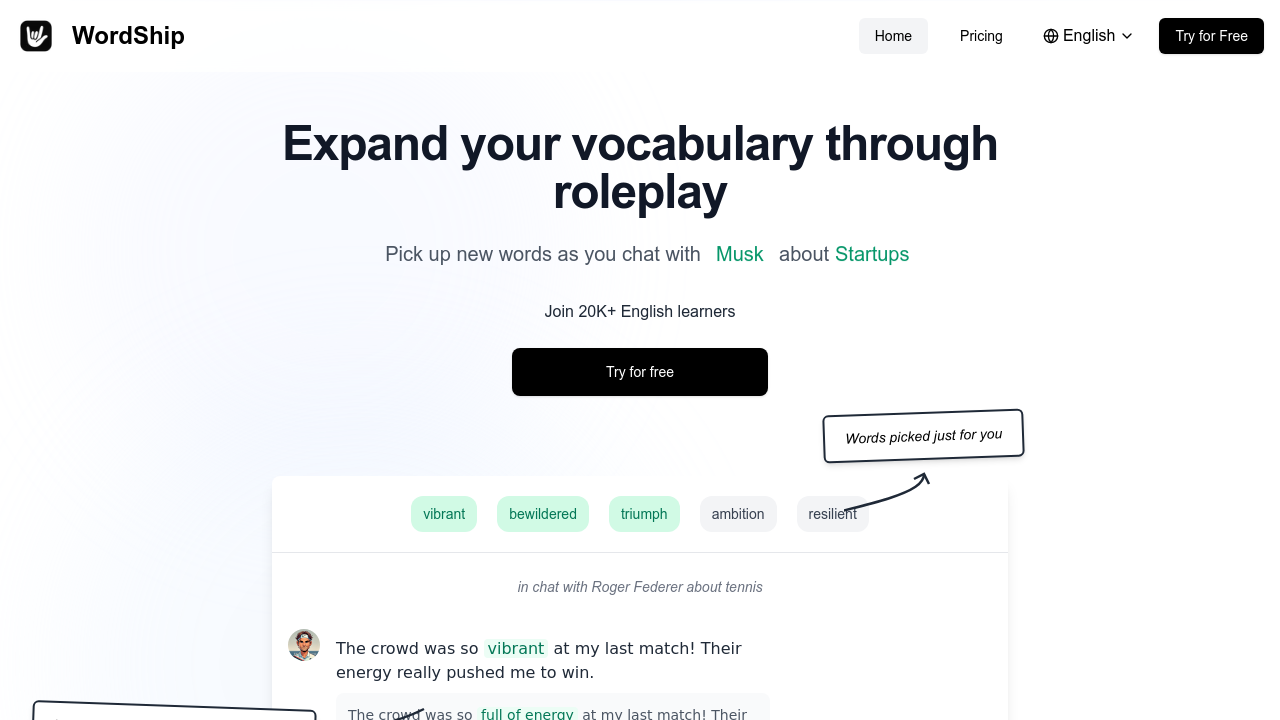 WordShip.ai screenshot