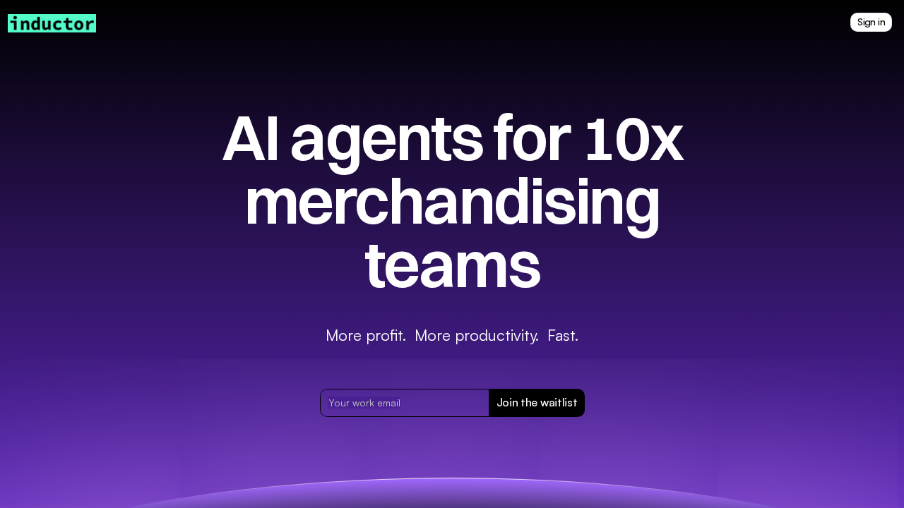 inductor.ai screenshot