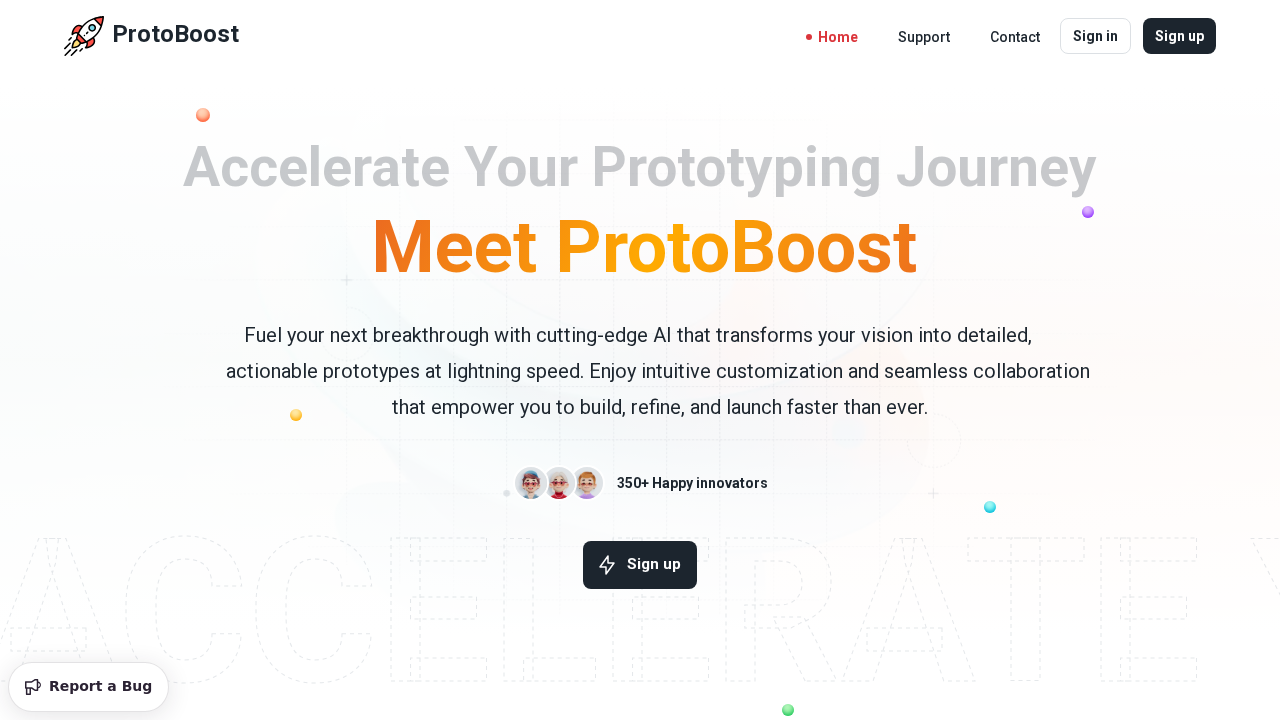 ProtoBoost.ai screenshot