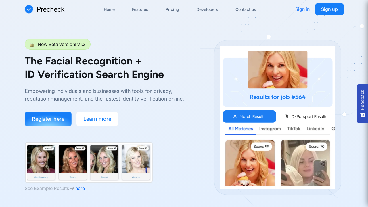 Precheck.ai screenshot