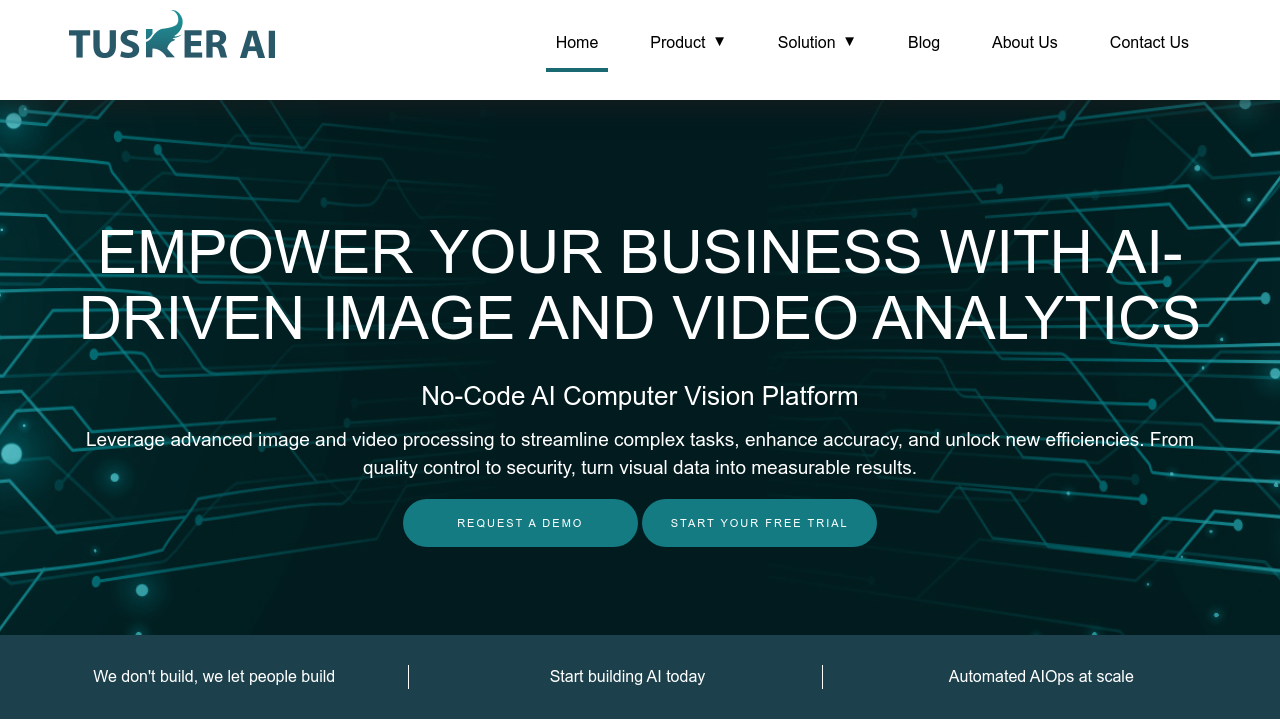 tusker.ai screenshot