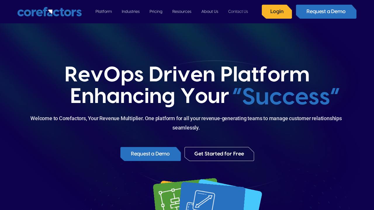 Corefactors.ai screenshot