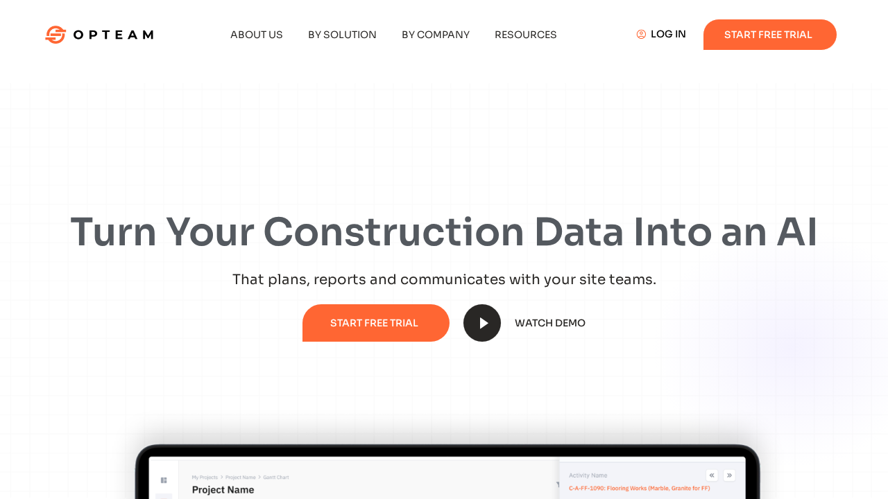 Opteam.ai screenshot