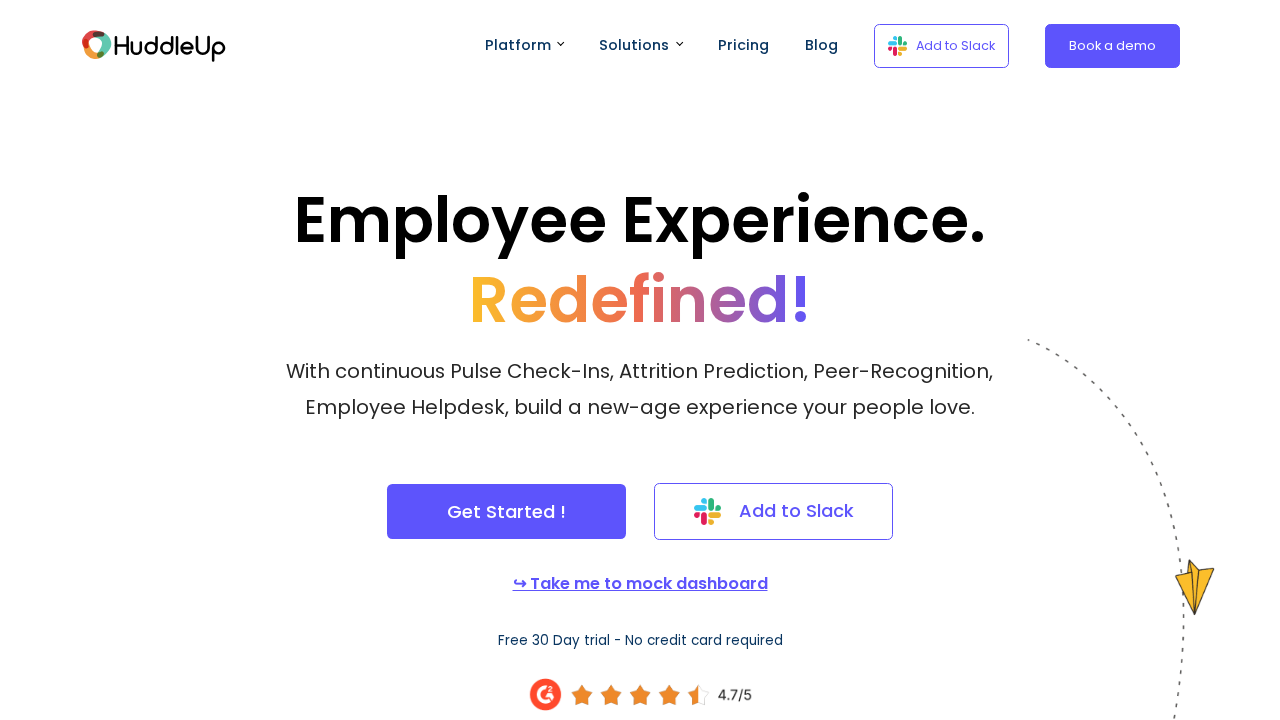 HuddleUp.ai screenshot