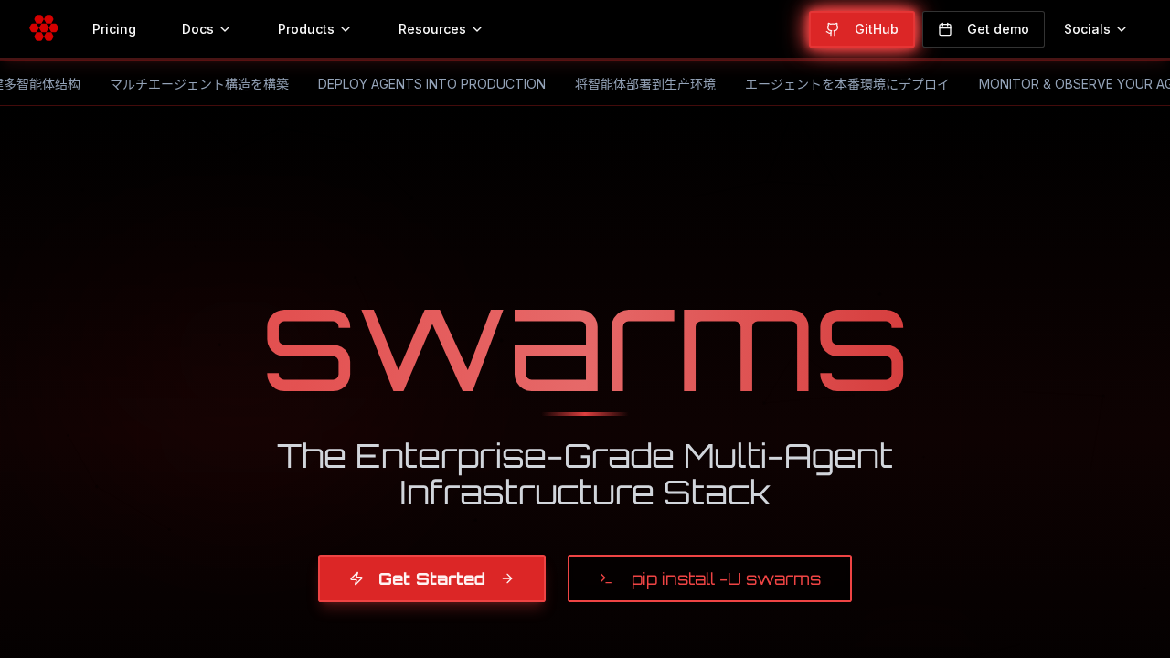 Swarms.ai screenshot