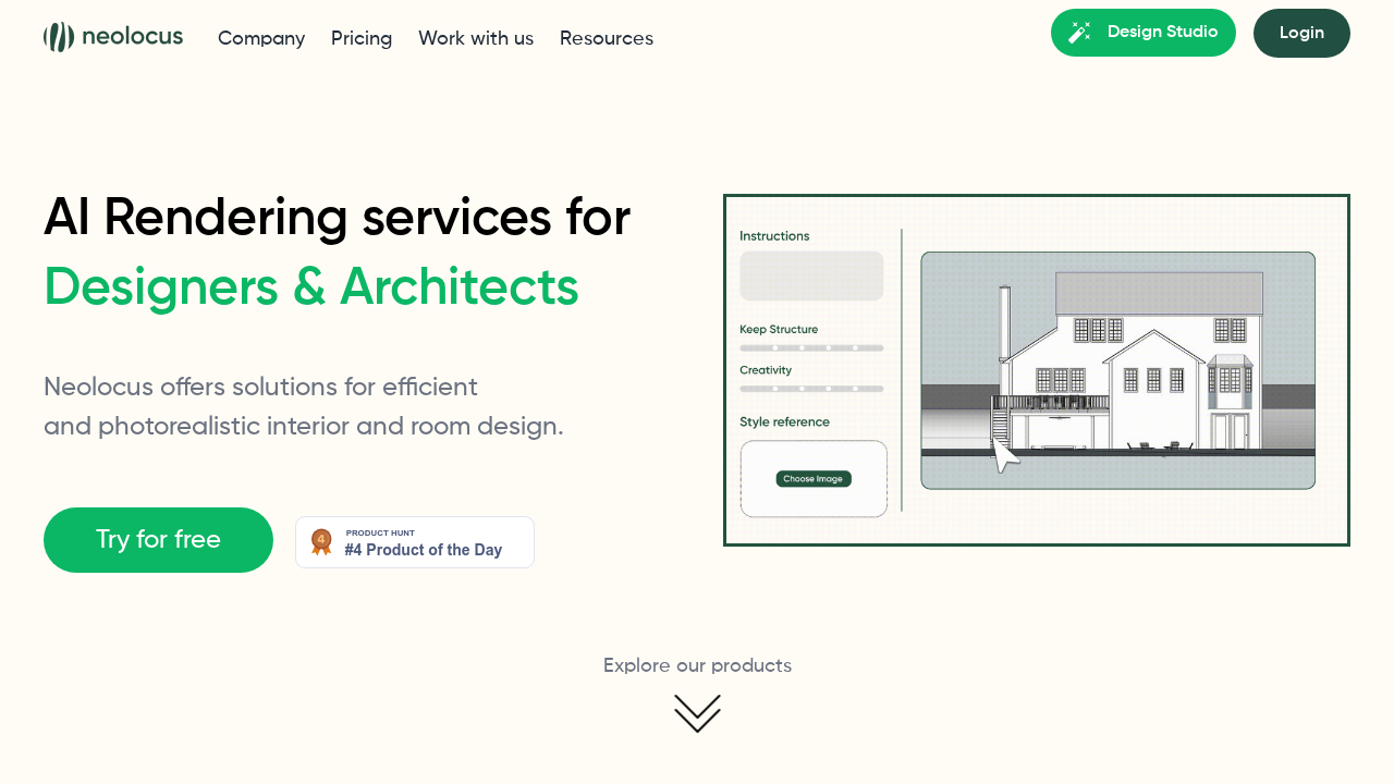 Neolocus.ai screenshot