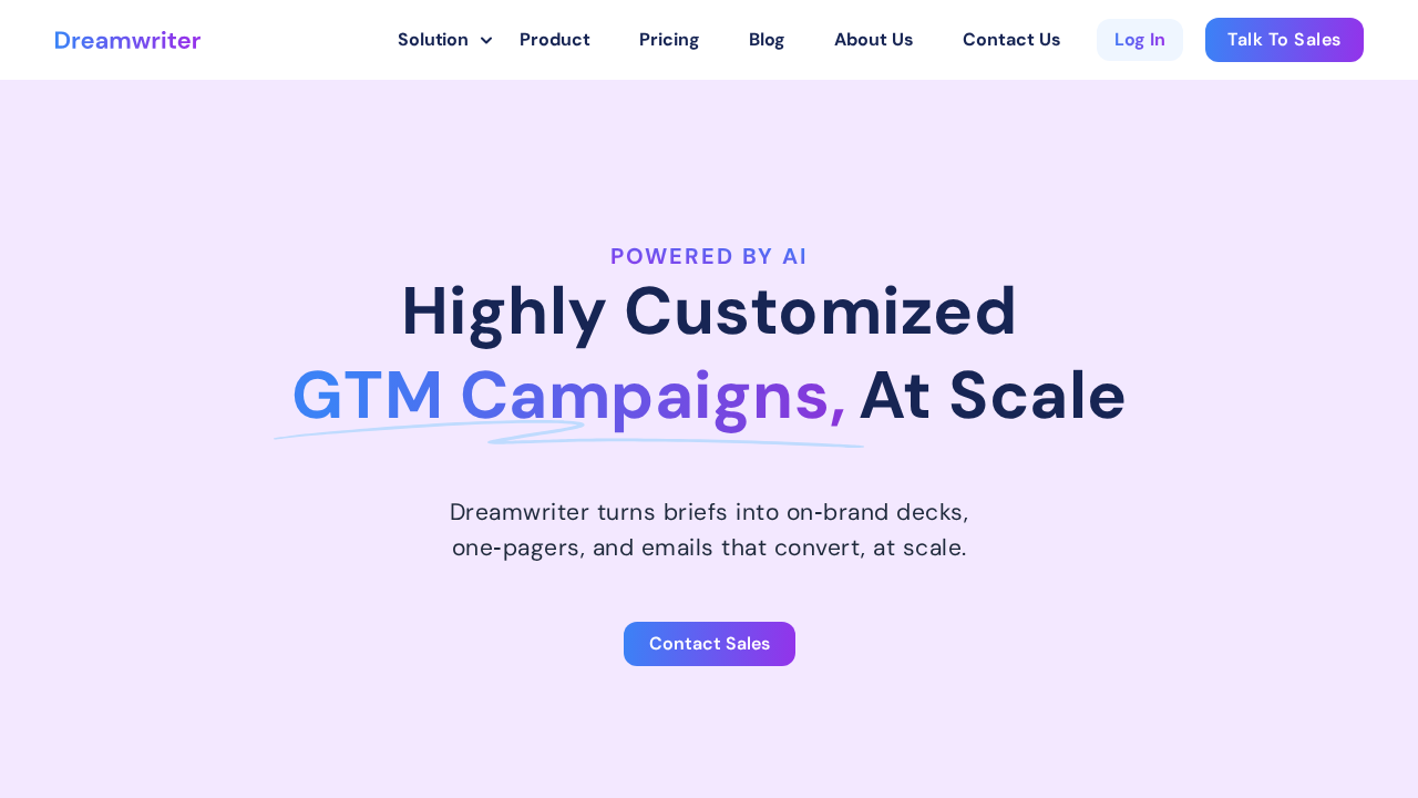 Dreamwriter.ai screenshot