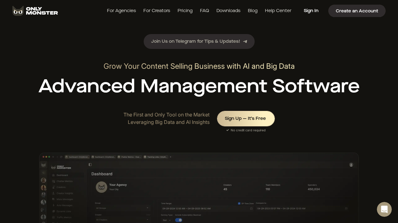 OnlyMonster.ai screenshot