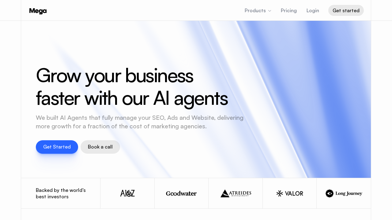 megaseo.ai screenshot